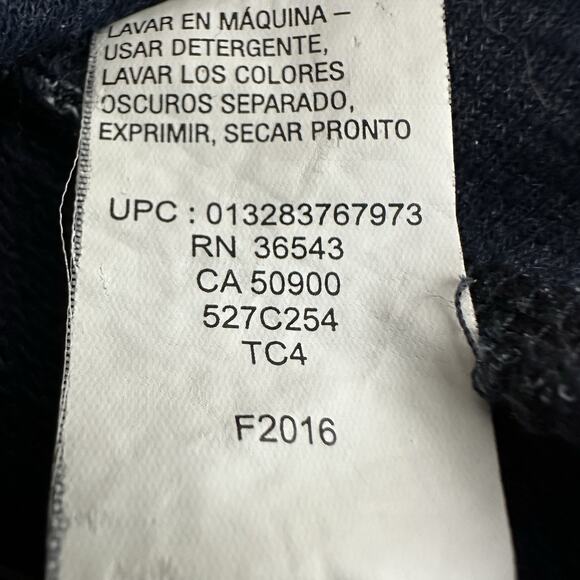 GH Bass & Co Sweatshirt Men’s Blue Long Sleeve Cotton Blend Pullover Size XL - Picture 8 of 8